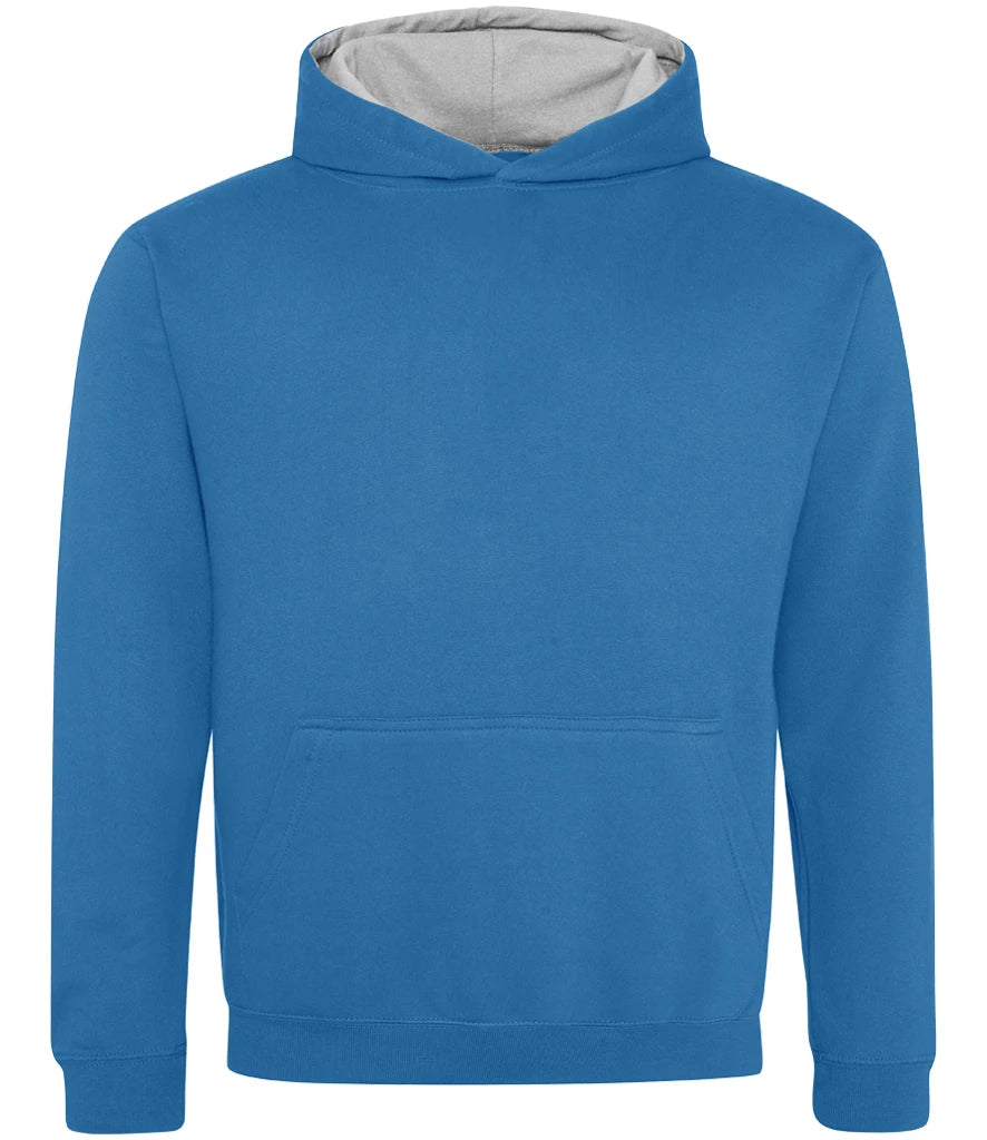 Sapphire Blue & Heather Grey