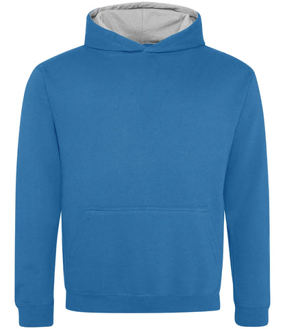 Sapphire Blue & Heather Grey